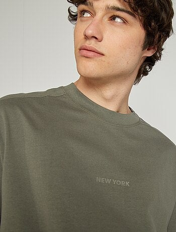 T-shirt manches courtes en maille jersey