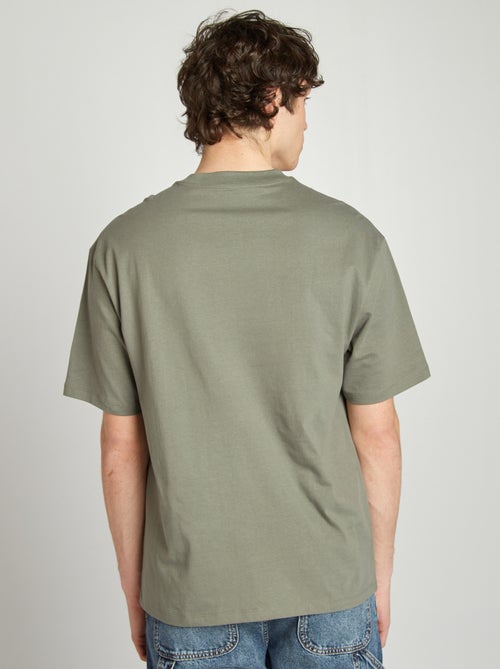 T-shirt manches courtes en maille jersey - Kiabi