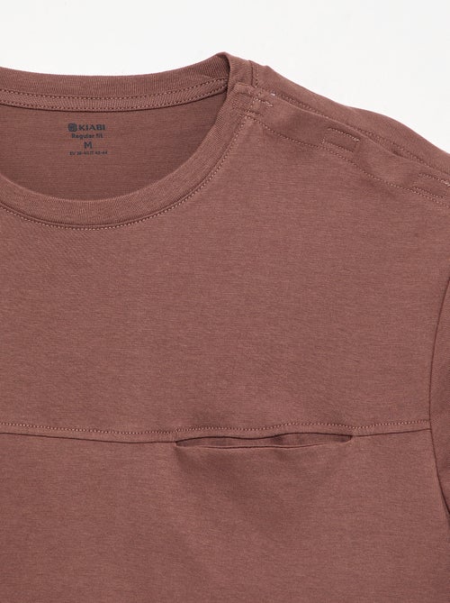 T-shirt manches courtes imprimé - collection facile à enfiler - Kiabi