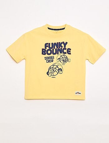 T-shirt manches courtes imprimé devant