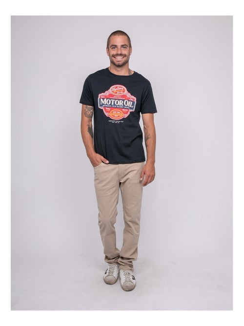 T-shirt manches courtes imprimé jarikart - Kiabi