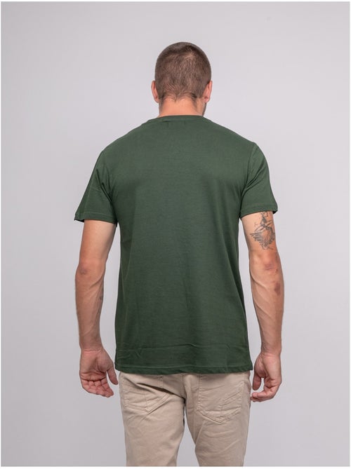 T-shirt manches courtes imprimé jemil - Kiabi