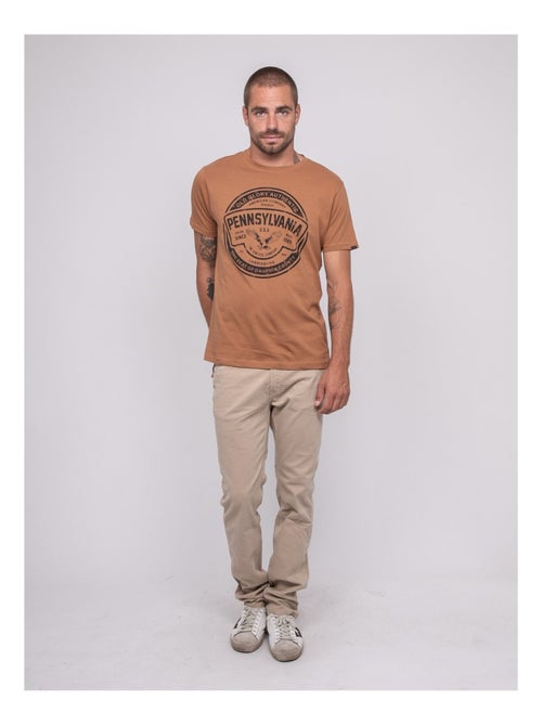 T-shirt manches courtes imprimé jimitri - Kiabi T-shirt manches courtes imprimé jimitri - Kiabi