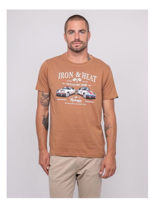T-shirt manches courtes imprimé jordenis - Kiabi