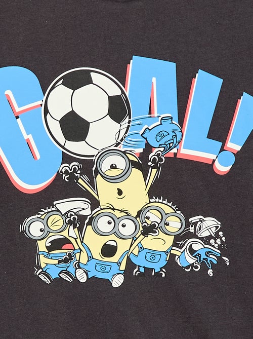 T-shirt manches courtes imprimé 'Minions' - Kiabi