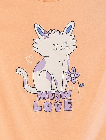 T-shirt manches courtes imprimé