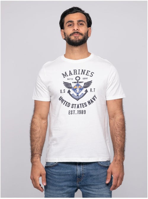 T-shirt manches courtes nalemark - Kiabi