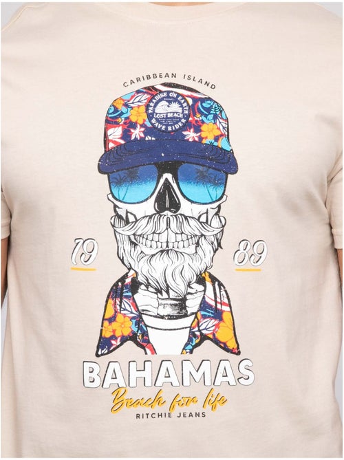 T-shirt manches courtes nanka - Kiabi