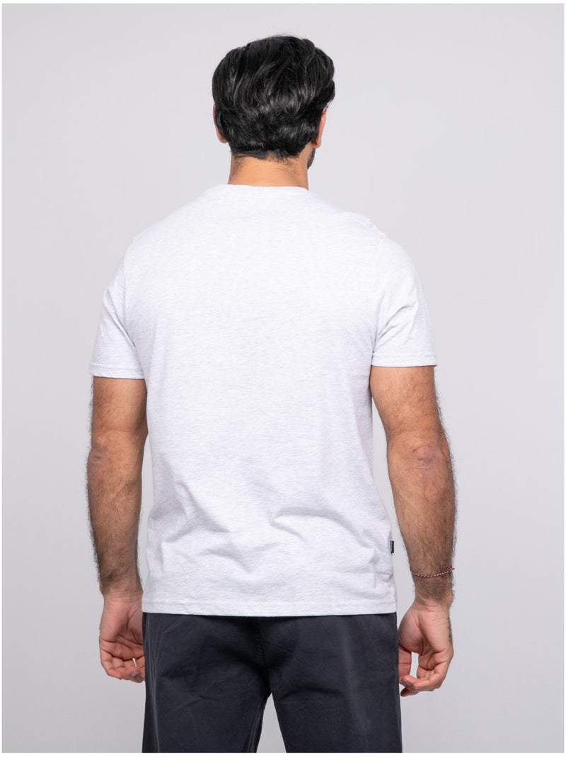T-shirt manches courtes nanka Ecru - Kiabi