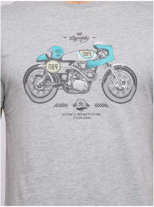 T-shirt manches courtes nitracol - Kiabi