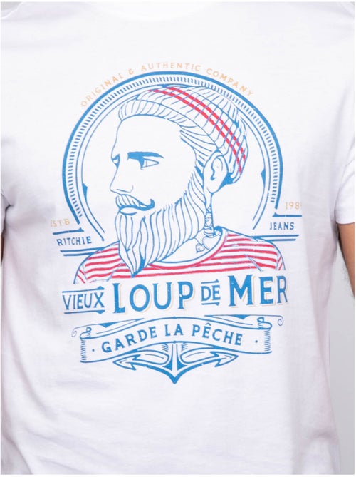 T-shirt manches courtes notwist - Kiabi