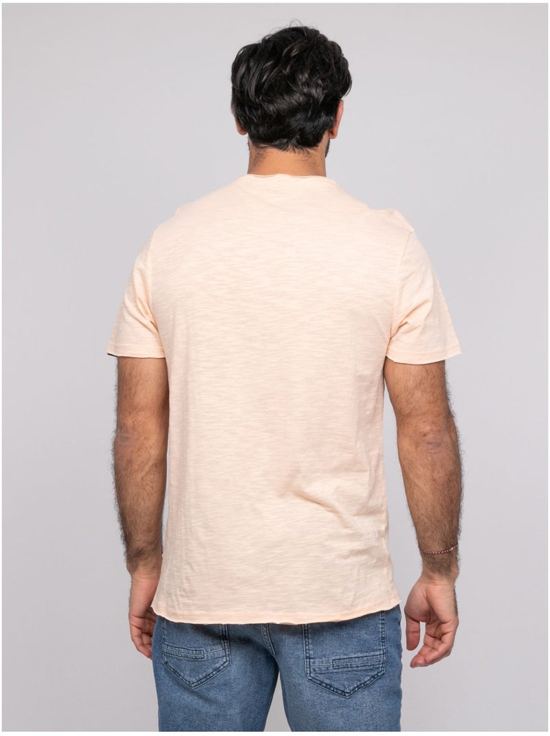 T-shirt manches courtes noutipex Orange - Kiabi
