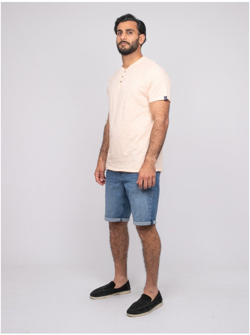 T-shirt manches courtes noutipex Orange - Kiabi