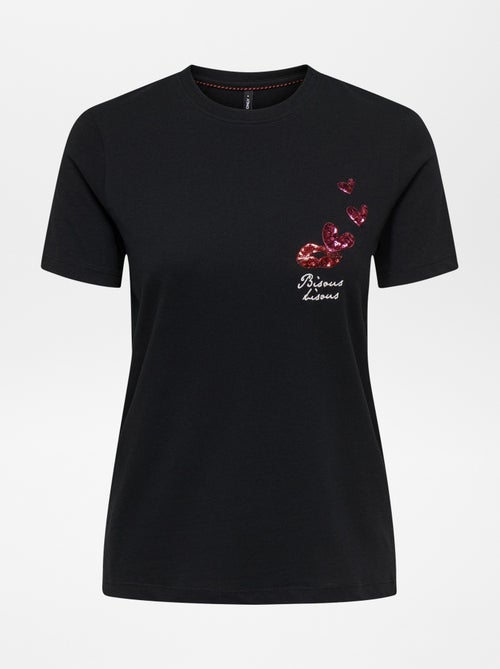 T-shirt manches courtes 'Only carmakoma' - Kiabi