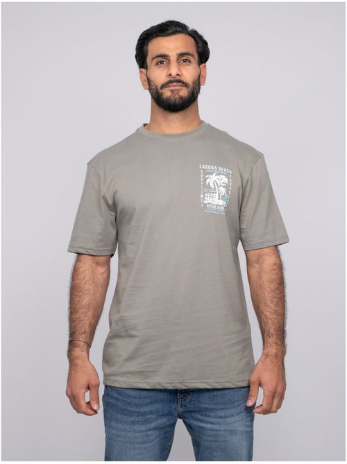 T-shirt manches courtes oversize nurbolo - Kiabi