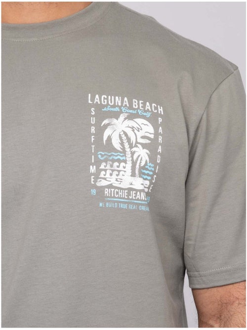 T-shirt manches courtes oversize nurbolo - Kiabi