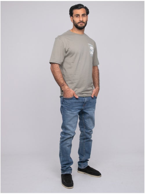 T-shirt manches courtes oversize nurbolo - Kiabi