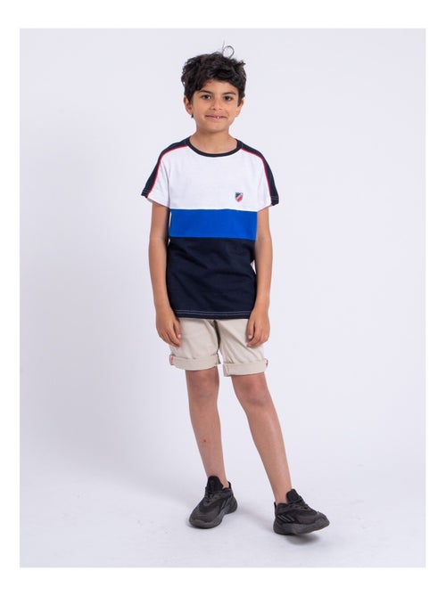 T-shirt manches courtes pur coton NABALIA garçon - Kiabi T-shirt manches courtes pur coton NABALIA garçon - Kiabi