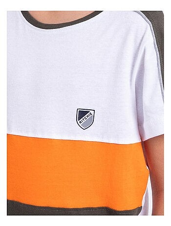 T-shirt manches courtes pur coton NABALIA garçon