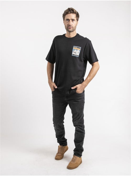 T-shirt manches courtes pur coton oversize jokayak - Kiabi