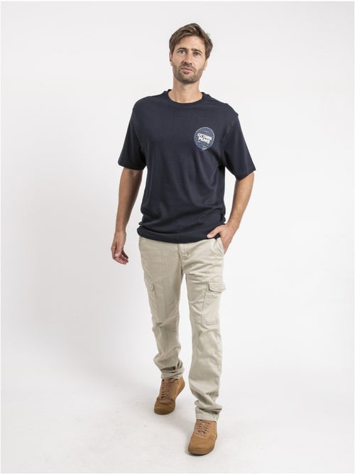 T-shirt manches courtes pur coton oversize jongame - Kiabi T-shirt manches courtes pur coton oversize jongame - Kiabi
