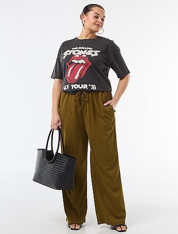 T-shirt manches courtes 'Rolling stones'