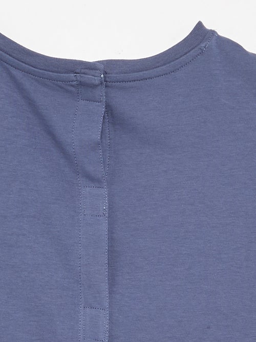 T-shirt manches courtes uni - collection facile à enfiler - Kiabi T-shirt manches courtes uni - collection facile à enfiler - Kiabi