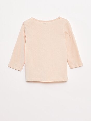 T-shirt manches longue impirmé