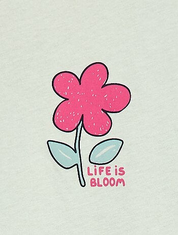 T-shirt manches longue impirmé