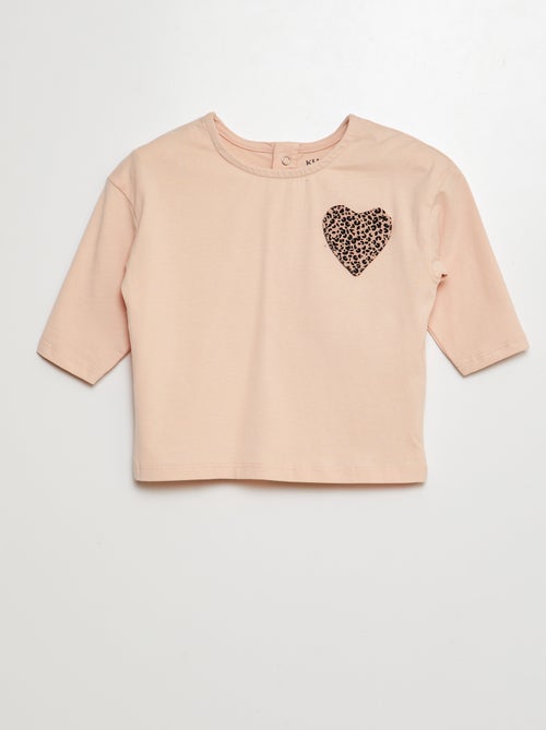 T-shirt manches longues - Kiabi