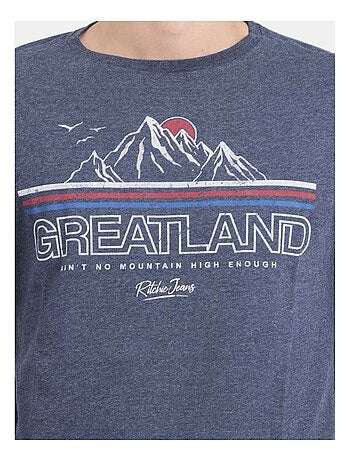 T-shirt manches longues col rond pur coton JORIMUX