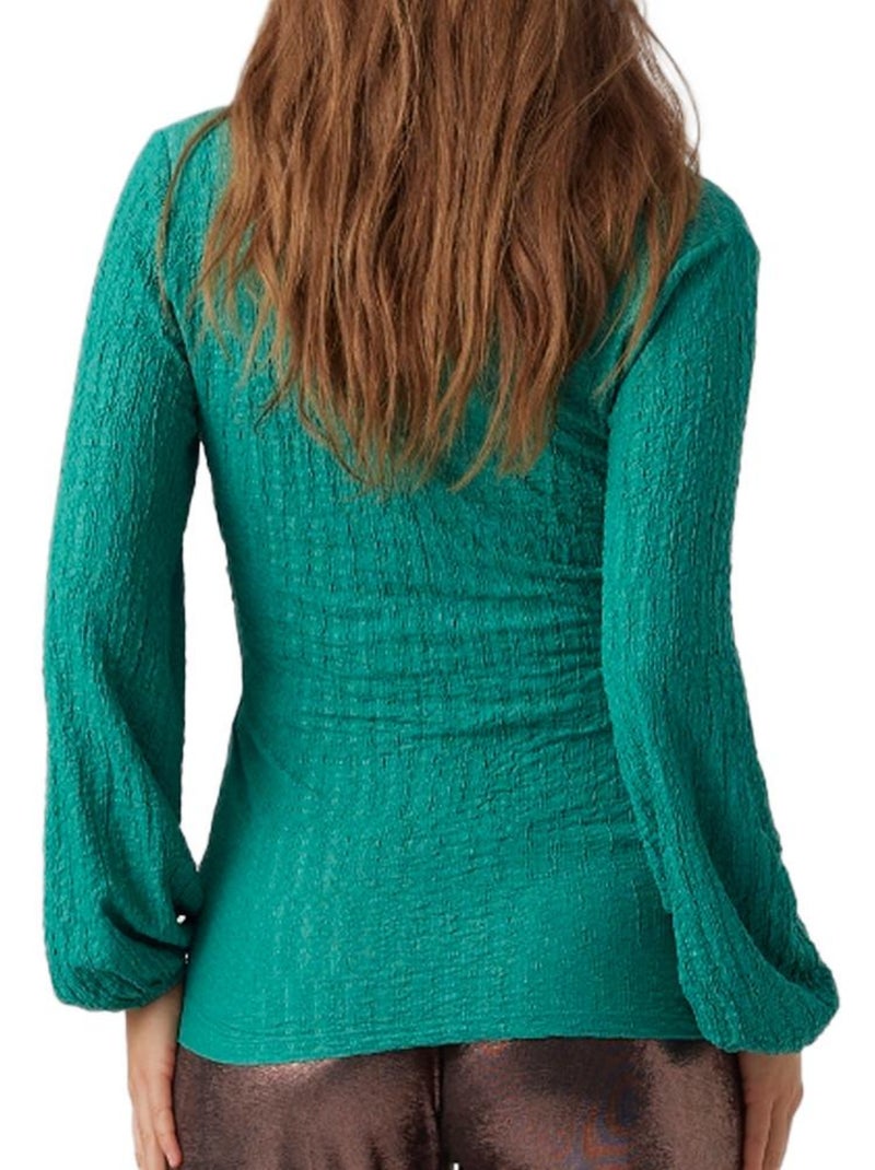 T-Shirt Manches Longues de Grossesse Femme Mamalicious Vert - Kiabi
