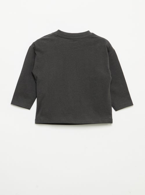 T-shirt manches longues et poche poitrine - Kiabi T-shirt manches longues et poche poitrine - Kiabi