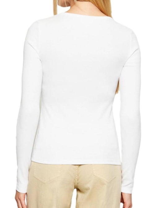 T-Shirt Manches Longues Femme Calvin Klein Jeans - Kiabi T-Shirt Manches Longues Femme Calvin Klein Jeans - Kiabi