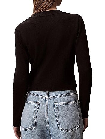 T-Shirt Manches Longues Femme Calvin Klein Jeans