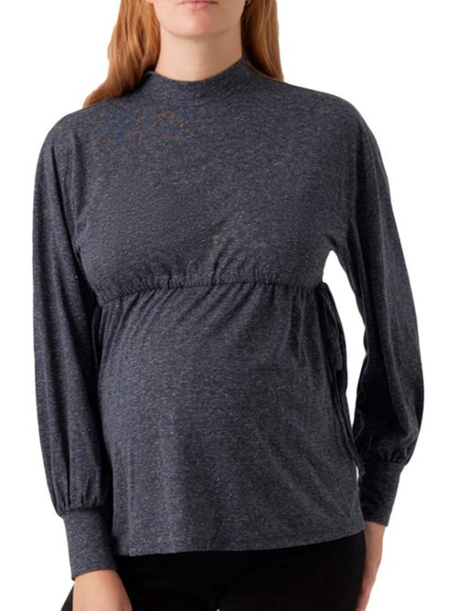 T-Shirt Manches longues Femme Mamalicious - Kiabi T-Shirt Manches longues Femme Mamalicious - Kiabi