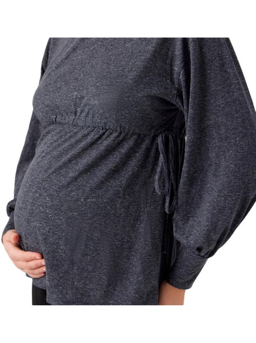 T-Shirt Manches longues Femme Mamalicious - Kiabi T-Shirt Manches longues Femme Mamalicious - Kiabi