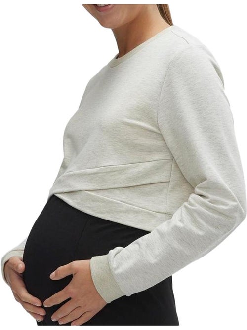 T-shirt Manches Longues Femme Mamalicious - Kiabi T-shirt Manches Longues Femme Mamalicious - Kiabi