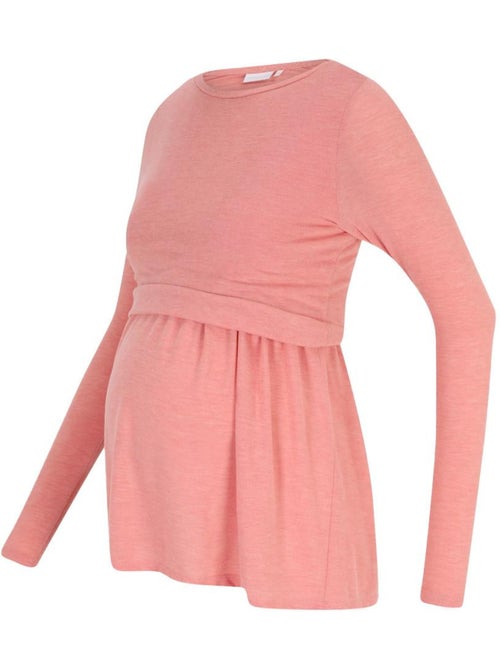 T-Shirt Manches Longues Femme Mamalicious - Kiabi T-Shirt Manches Longues Femme Mamalicious - Kiabi