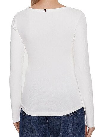 T-shirt Manches Longues Femme Tommy Hilfiger