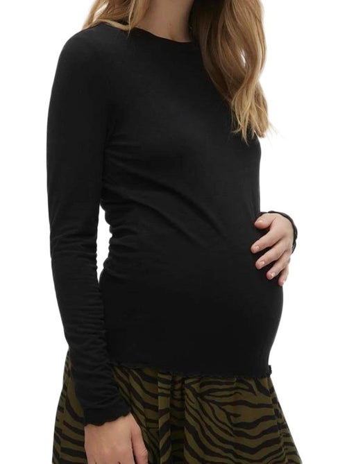 T-shirt Manches Longues Femme Vero Moda Maternity - Kiabi T-shirt Manches Longues Femme Vero Moda Maternity - Kiabi