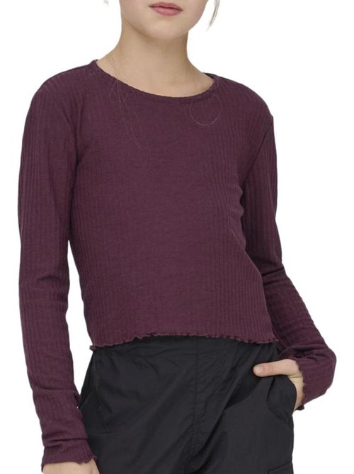 T-shirt manches longues fille kids only - Kiabi T-shirt manches longues fille kids only - Kiabi