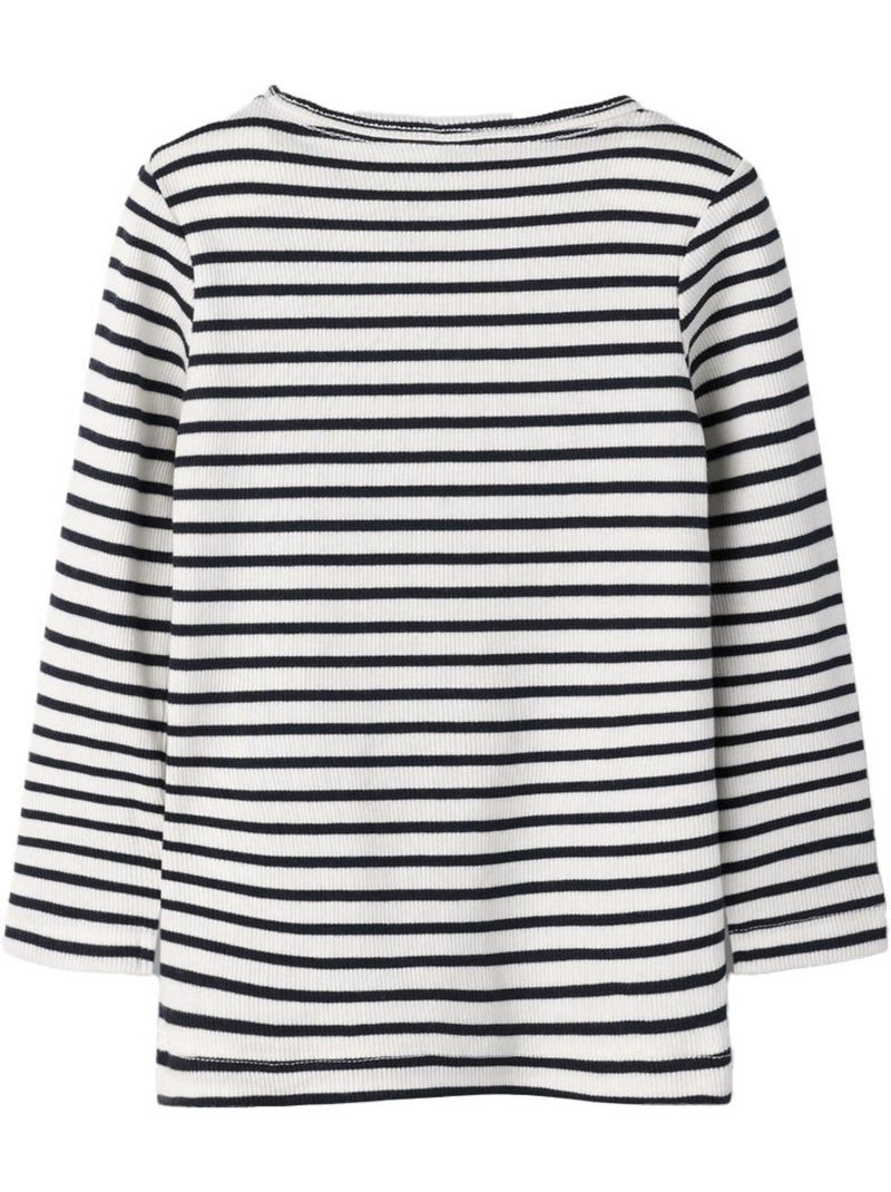 T-Shirt Manches Longues Fille Name it Bleu - Kiabi