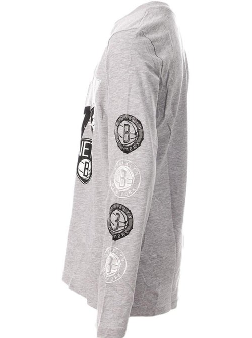 T-shirt Manches Longues Garçon BROOKLYN NETS - Kiabi