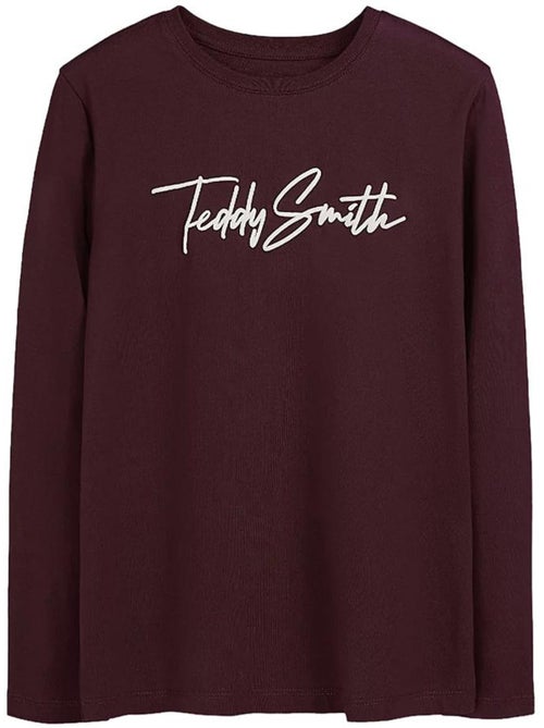 T-shirt manches longues garçon teddy smith - Kiabi