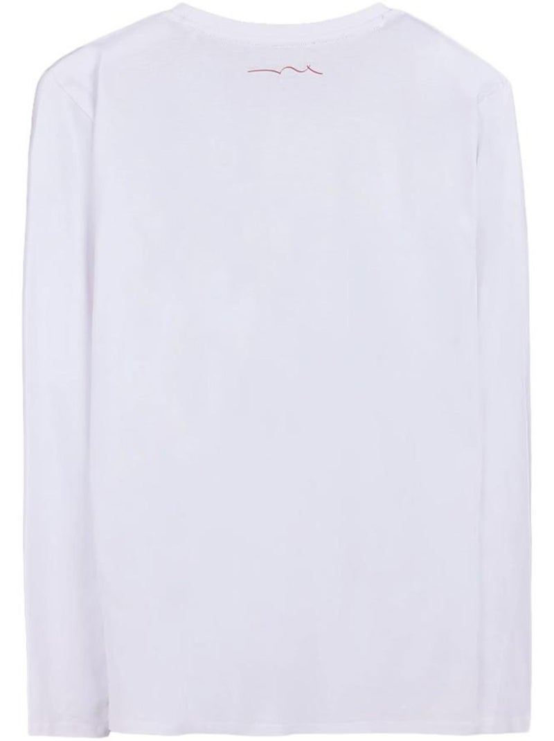 T-shirt manches longues homme teddy smith Blanc - Kiabi