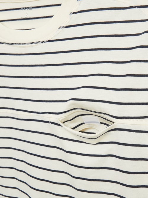 T-shirt marinière - So Easy - Kiabi