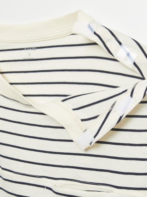 T-shirt marinière - So Easy - Kiabi