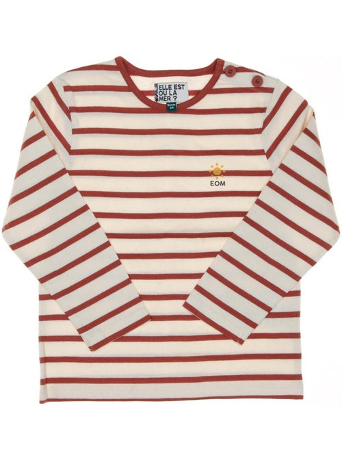 T-shirt Marinière Enfant - Kiabi