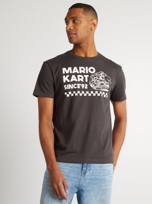 T-shirt 'Mario' à col rond - Kiabi